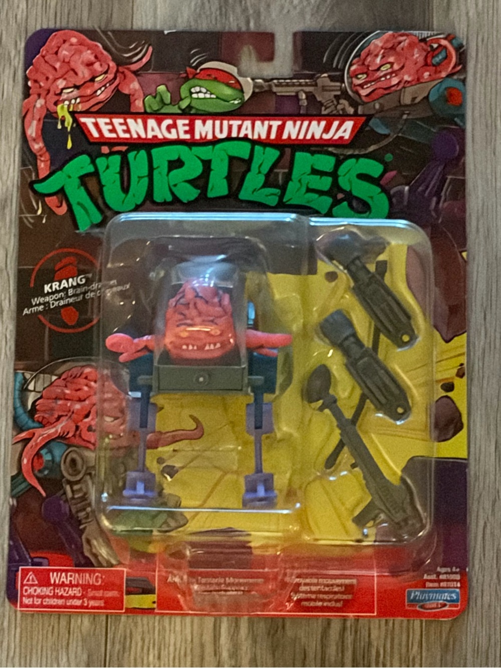 🇨🇦NOW$30🍀 Krang 2022 Teenage Mutant Ninja Turtles TMNT Playmates Toy Figure